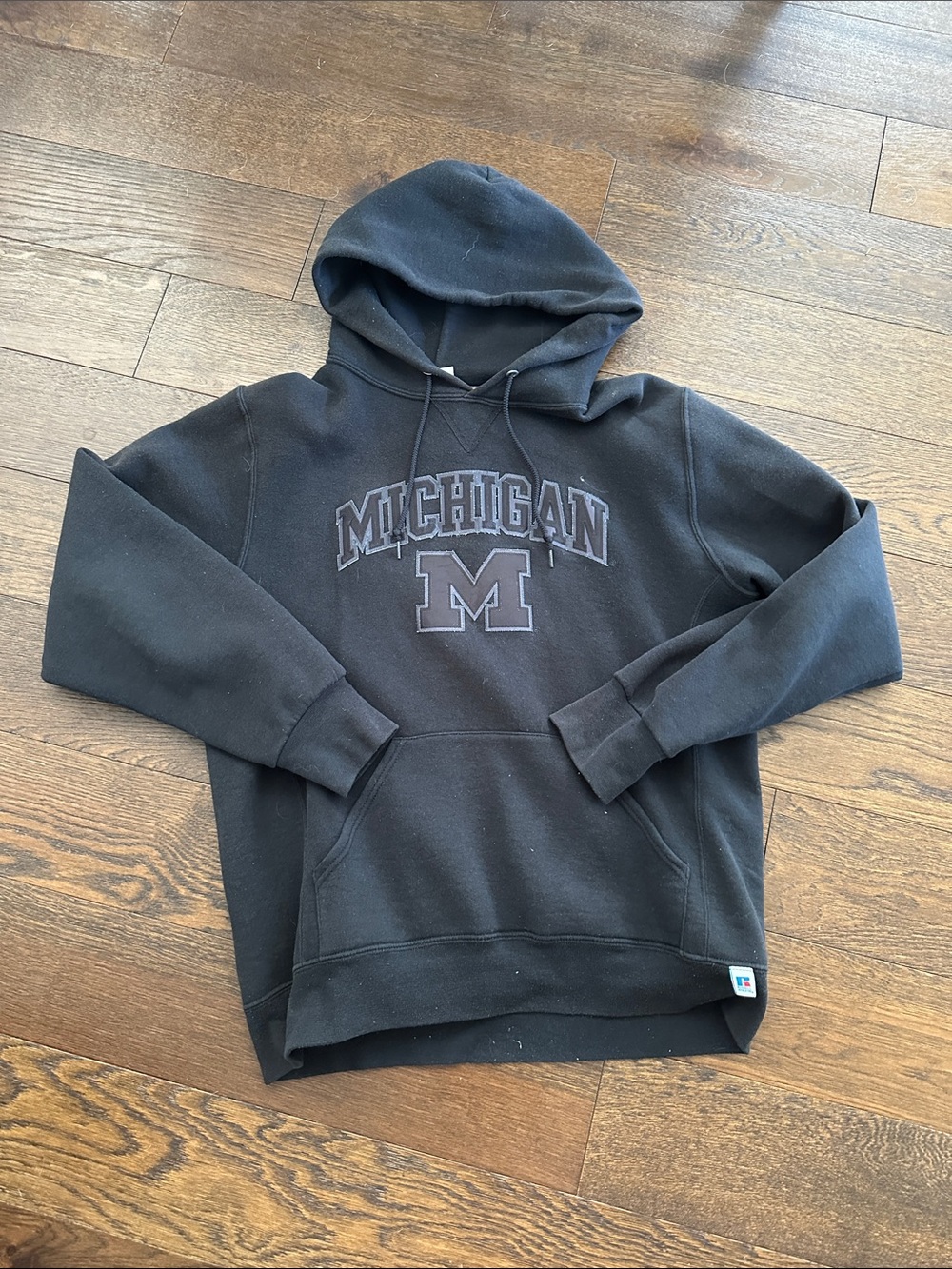 Michigan black Boathouse Hoodie